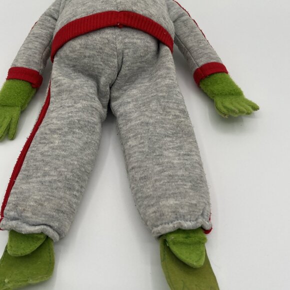 Vintage Kermit The Frog Plush Toy Muppet University Jim Henson 1989 15” - Picture 9 of 10